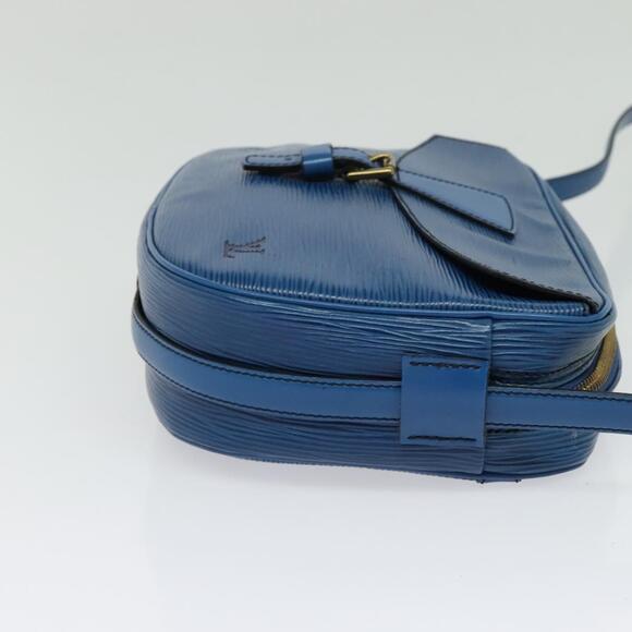 LOUIS VUITTON Epi June Feuille Shoulder Bag Blue M52155 - Picture 4 of 16